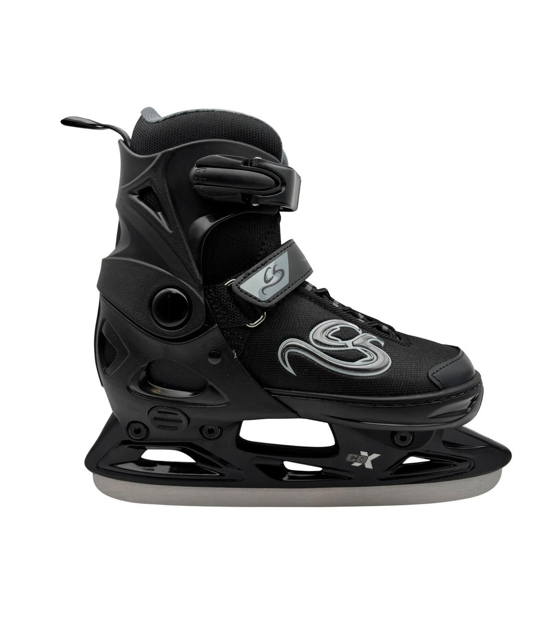 Cox Swain verstellbare Schlittschuhe Crystal, Eislaufschuhe für Kinder, Jugendliche und Erwachsene b
