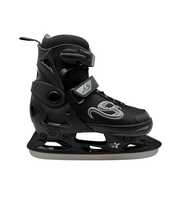 Cox Swain verstellbare Schlittschuhe Crystal, Eislaufschuhe für Kinder, Jugendliche und Erwachsene b