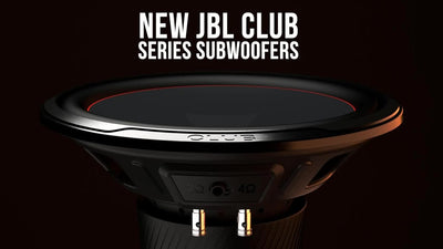 JBL Club 102SL - 1000 Watt Subwoofer Auto Radio für Flach-Einbau in KfZ Musikanlage von Harman Kardo