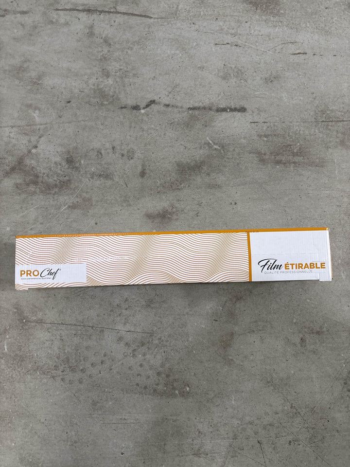 2 Rollen Frischhaltefolie Pro Zip, zum Schutz der Frische von Lebensmitteln, für Mikrowellen und Gef