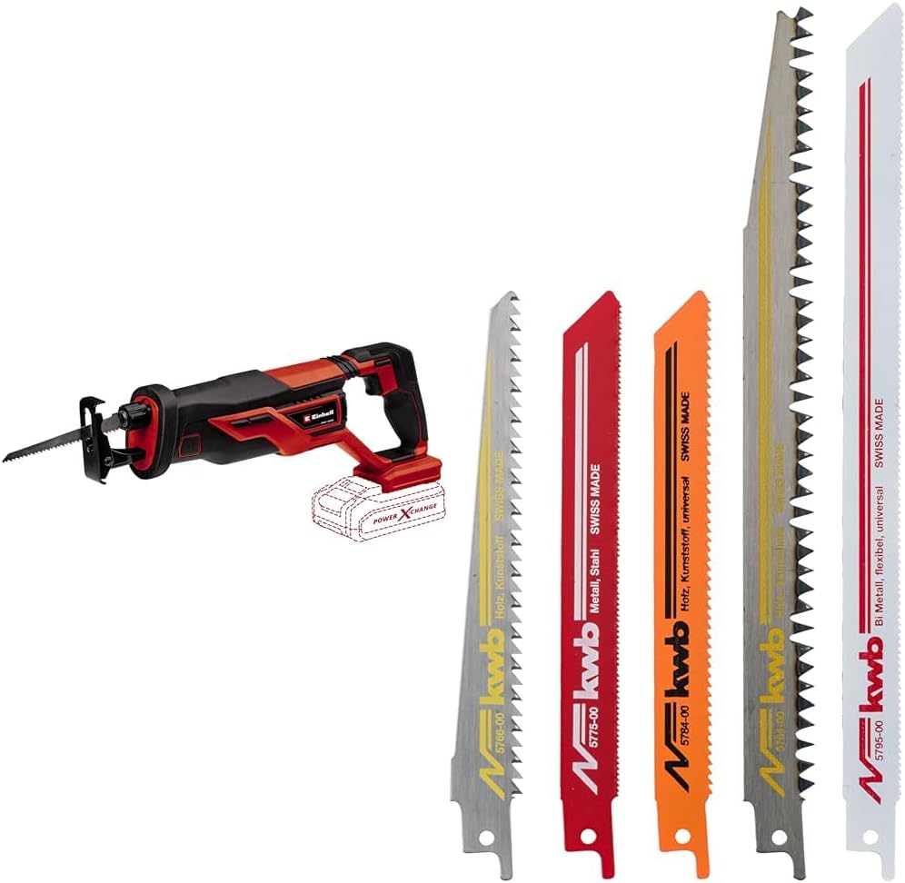 Einhell Akku-Universalsäge TE-AP 18/26 Li-Solo Power X-Change (18V, 26 mm Hubhöhe, 18 cm Schnitttief