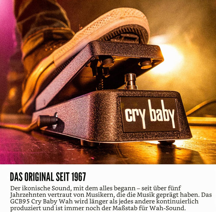 Jim GCB95 Dunlop Original Crybaby-Pedal Single, Single