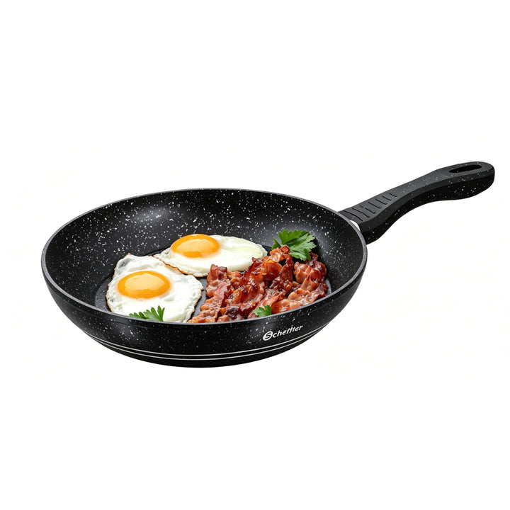 Scheffler Pfanne 20 cm, Bratpfanne,Pfanne Induktion,beschichtete Pfanne mit Antihaft-Beschichtung,ge