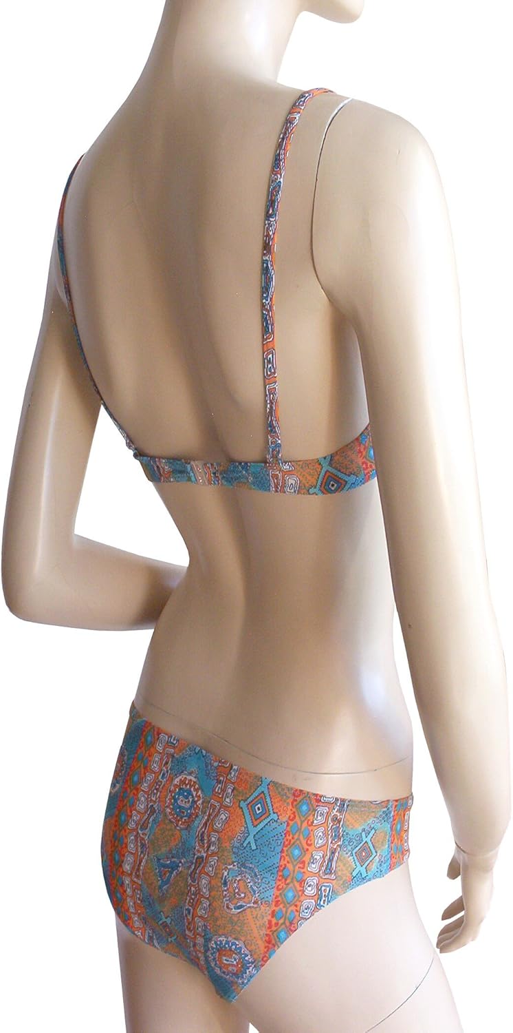 Solar Tan Thru Triangel-Bügel-Bikini 120806 in türkis,braun oder grün 95B Türkis, 95B Türkis
