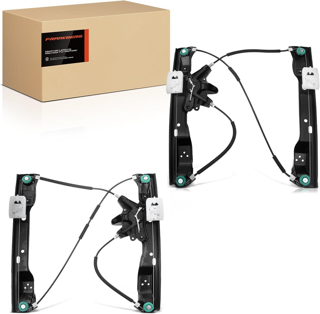 Frankberg 2x Fensterheber Vorne Links Rechts BM51A23200 | Kompatibel mit Focus III, Focus III Stufen