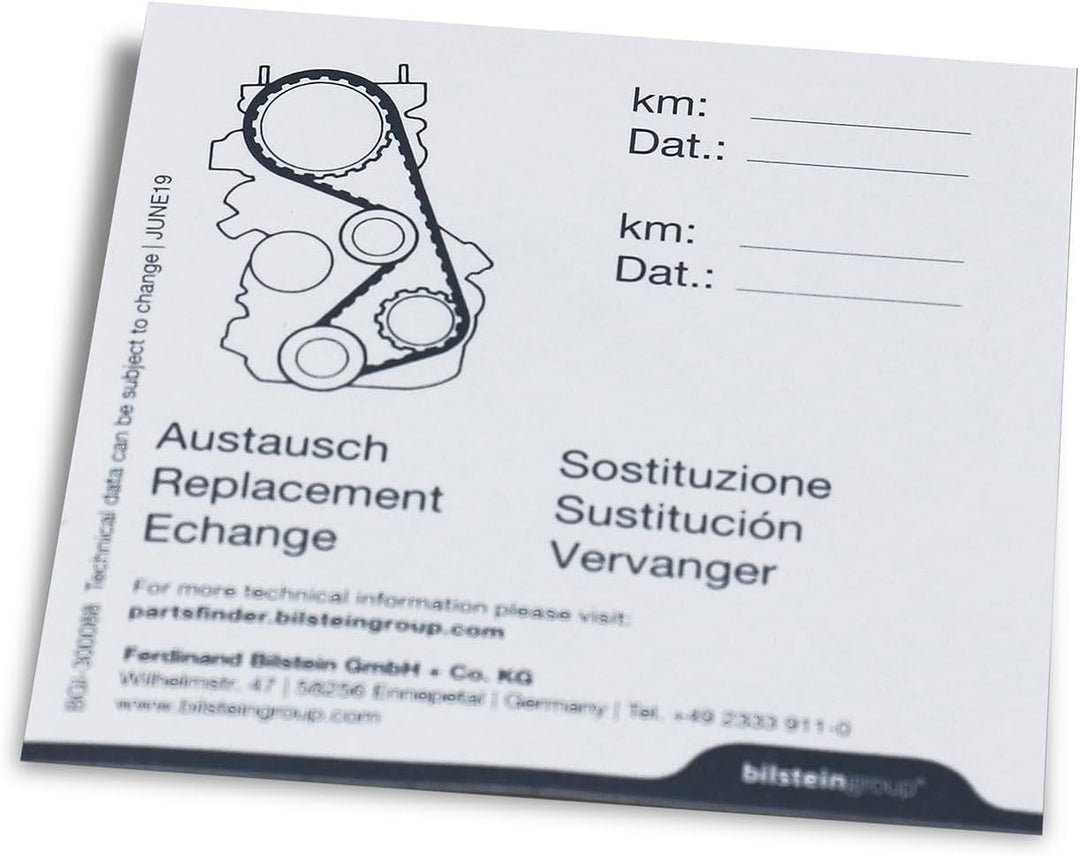 febi bilstein 27372 Spannrolle mit Halter, für Keilrippenriemen , 1 Stück