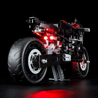 BRIKSMAX 42155 Led Licht für Lego The Batman – BATCYCLE - Compatible with Lego Technic Bausteinen Mo