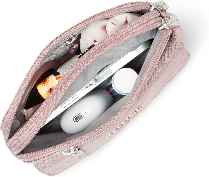 Baggallini Damen Modern Everywhere Mini, Einheitsgrösse Blush Shimmer, Blush Shimmer