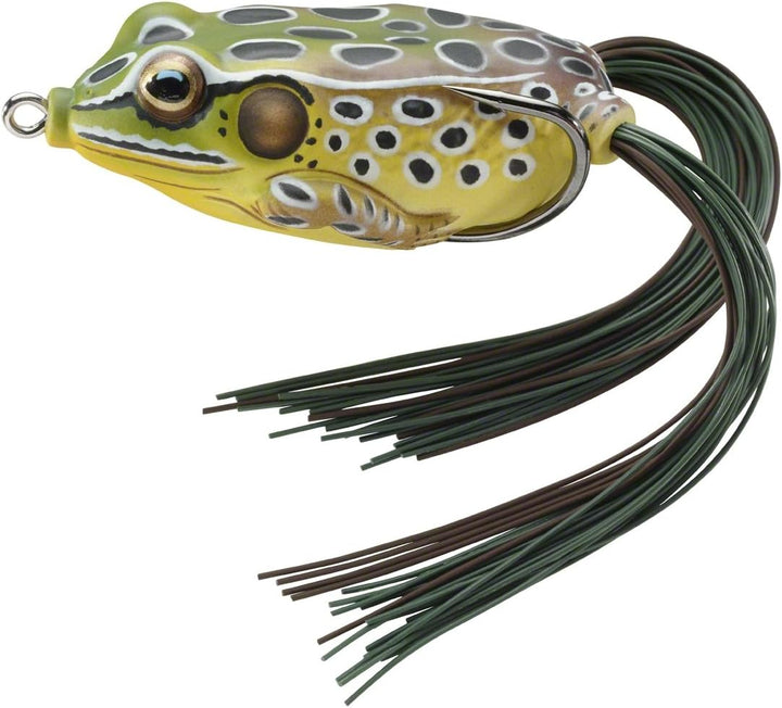 LIVE TARGET Livetarget Hollow Body Frog 2-5/8" Smaragdbraun, 2-5/8" Smaragdbraun