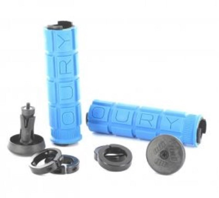 Ouri Grip Lock On Grip Bonus Pack blau, blau