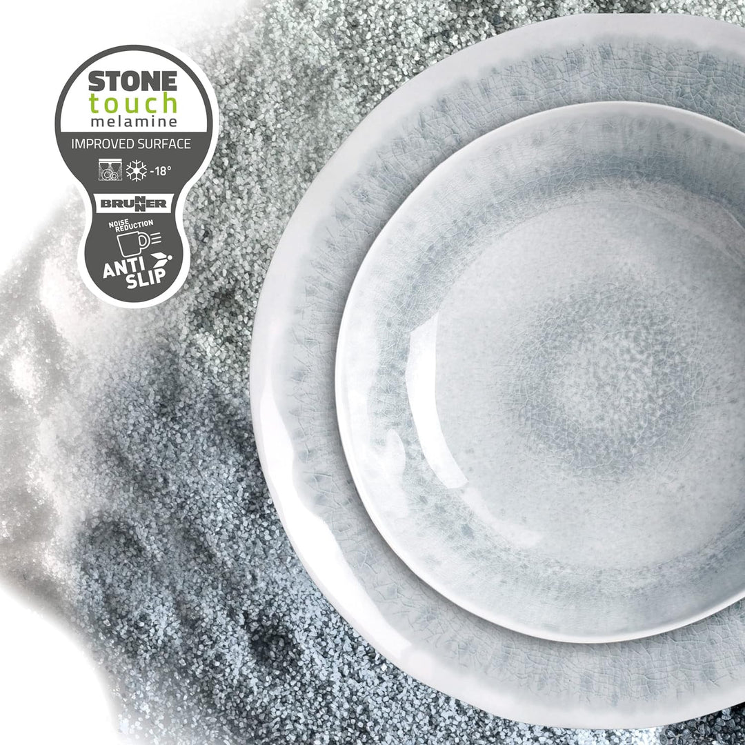 BRUNNER 0830143N.C5X Campinggeschirr Set für 2 Personen, Tête-À-Tête Pearl, 8-teilig