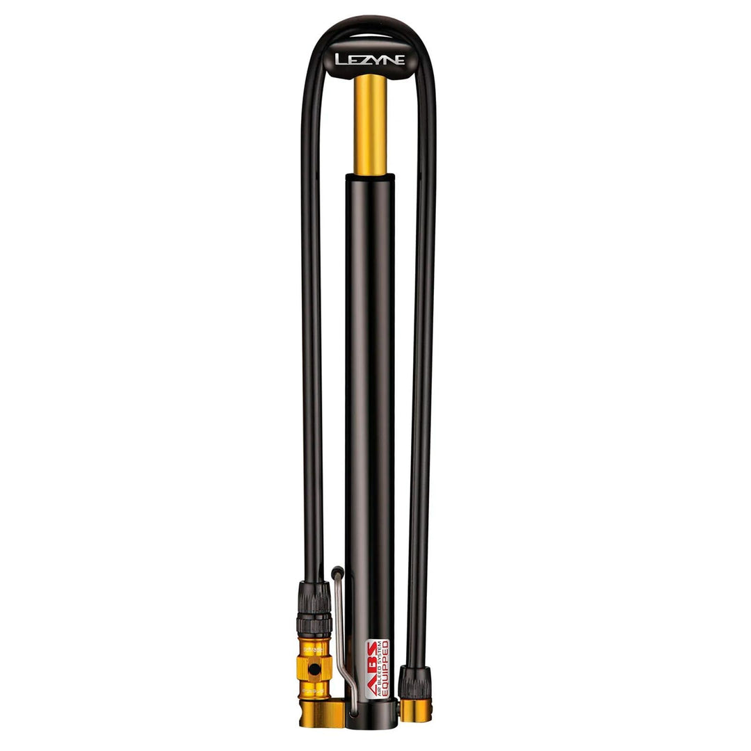 Lezyne Micro Floor Drive HP Schwarz, Schwarz