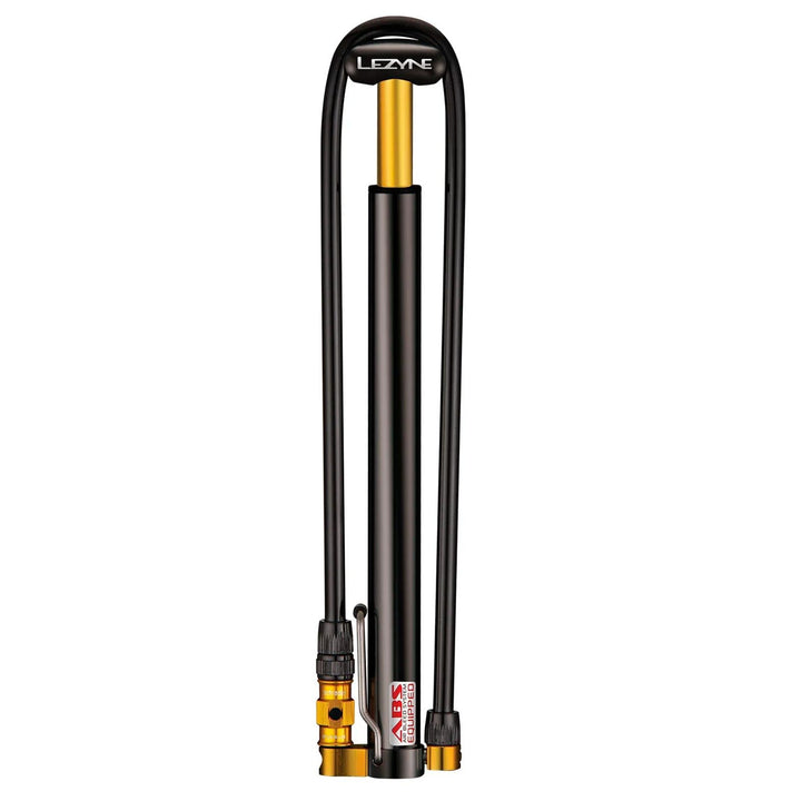 Lezyne Micro Floor Drive HP Schwarz, Schwarz
