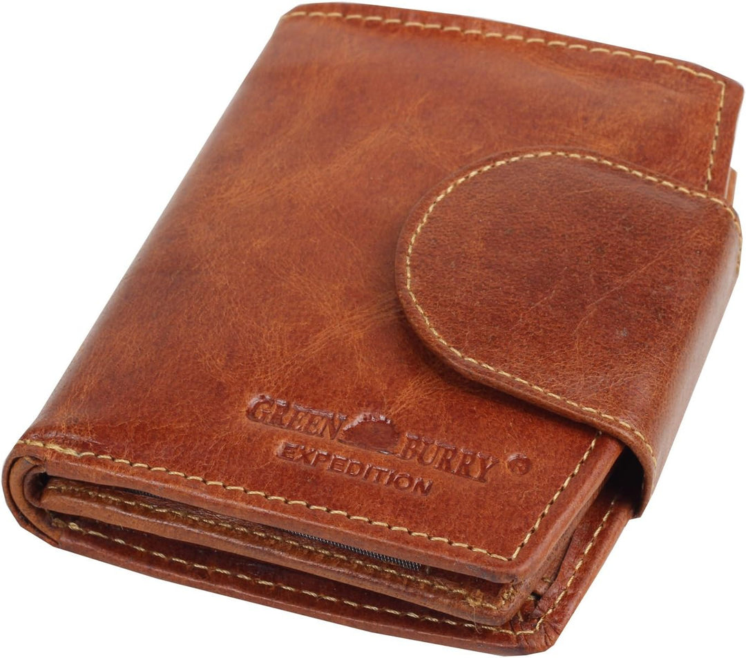 Greenburry Expedition Geldbörse cognac, 532-24