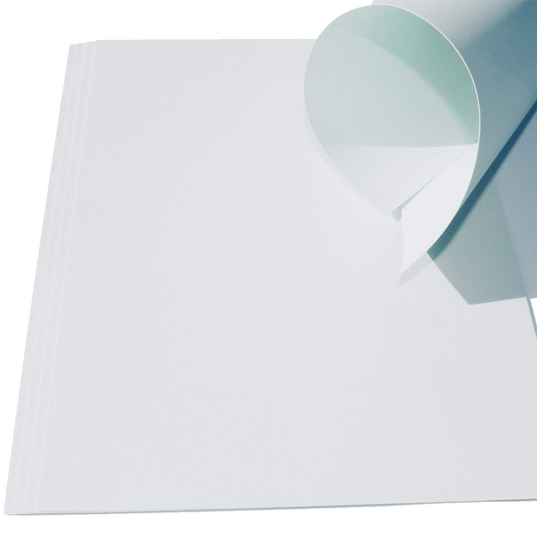 100 Blatt Ton-Bastel-Karton DIN A5 240g/m² perlgrau Dickes Ton-Papier 148x210mm super zum Basteln -