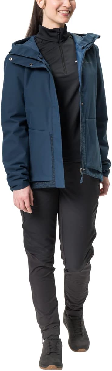 VAUDE Damen Women's Cyclist Padded Jacket Iv Jacke 38 dark sea, 38 dark sea