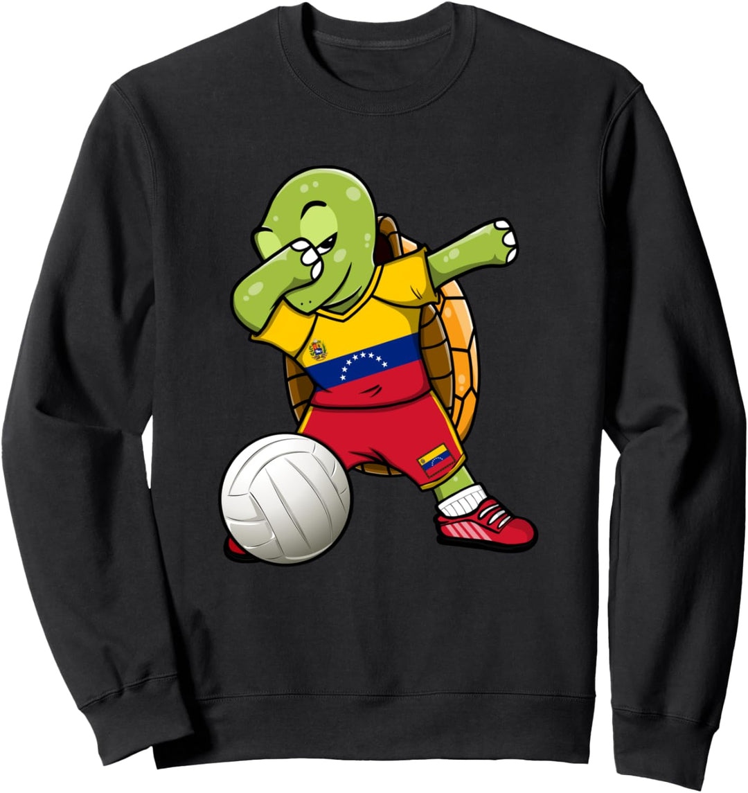 Venezuela Volleyball-Fans Trikot, Schildkröte, Sportflagge Sweatshirt
