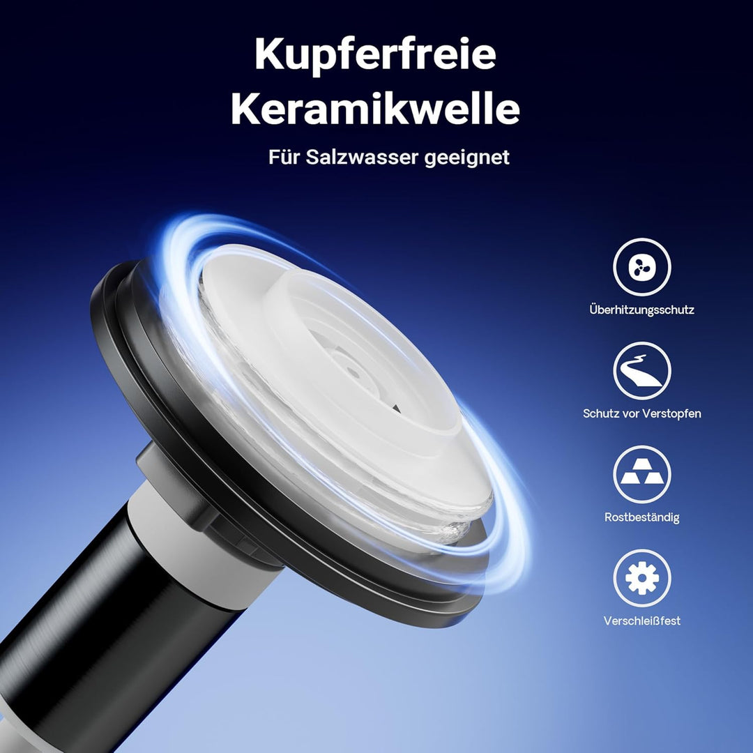 SunSun Poolpumpe 16000 l/h 140 W Schwimmbadpumpe Filterpumpe Umwälzpumpe CPP-16000