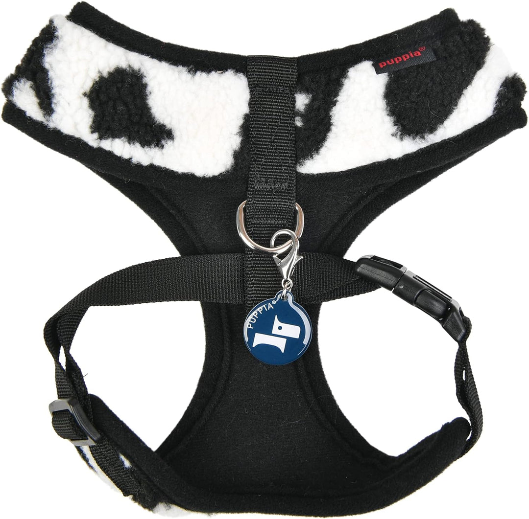 Puppia Hundegeschirr für kleine und mittelgrosse Hunde - Serval Harness A - verstellbar und komforta