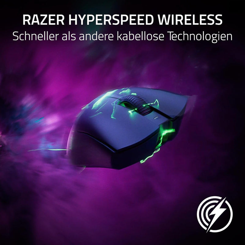 Razer DeathAdder V3 Pro - Leichte kabellose Ergonomische Esports-Maus (63g Leichtes Design, Focus Pr