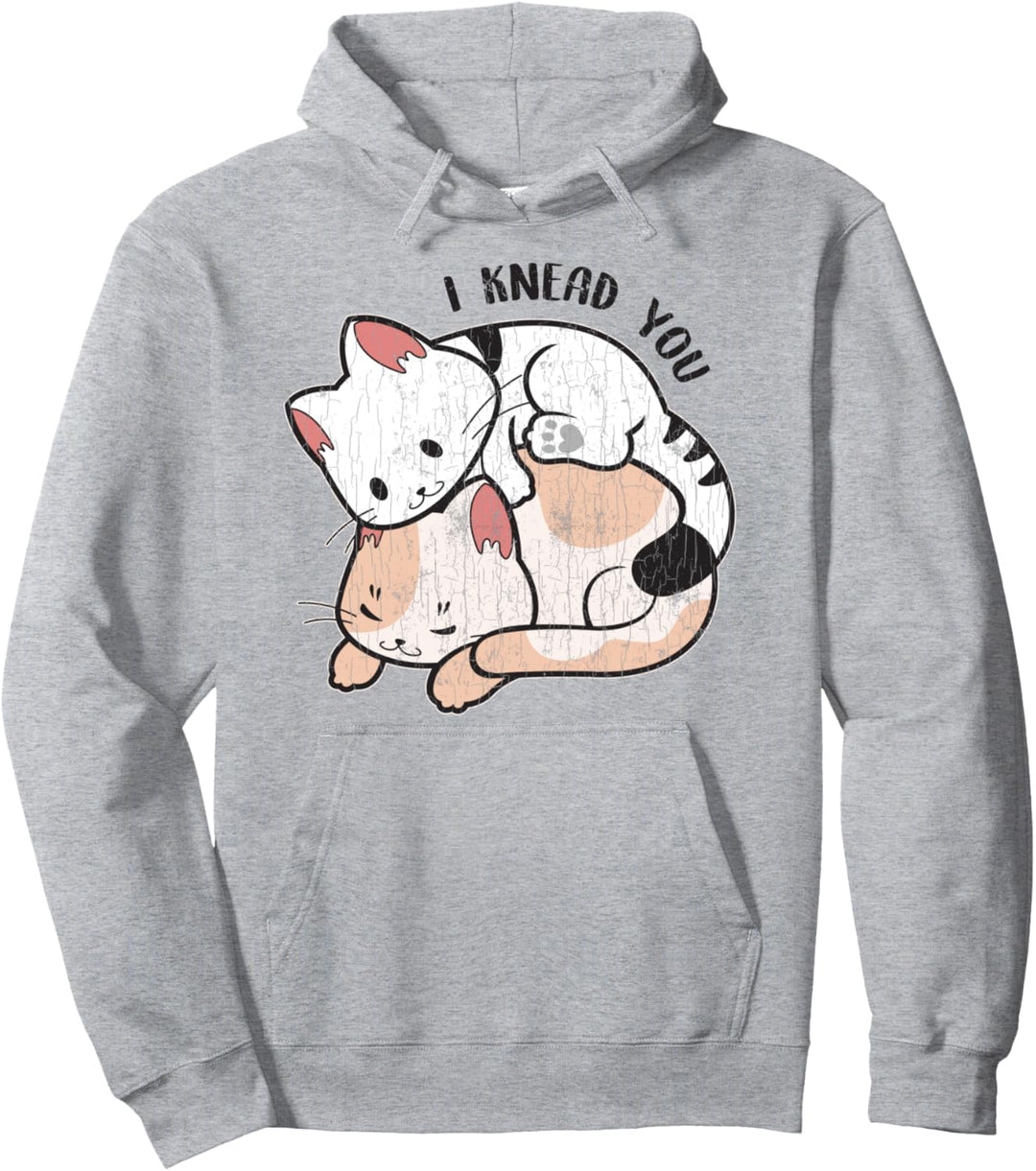 Lustiges Niedliche Katzen Kneten Design für Ihn Sie Pullover Hoodie