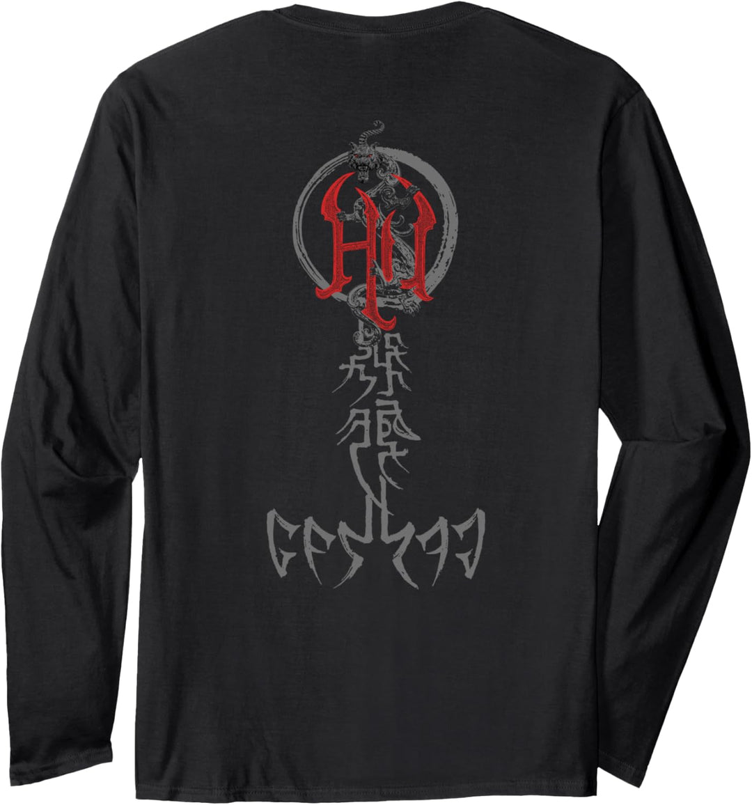 The Hu - Band Front Back Print Langarmshirt