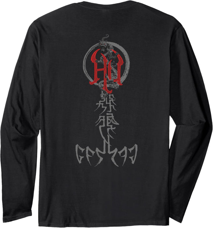 The Hu - Band Front Back Print Langarmshirt