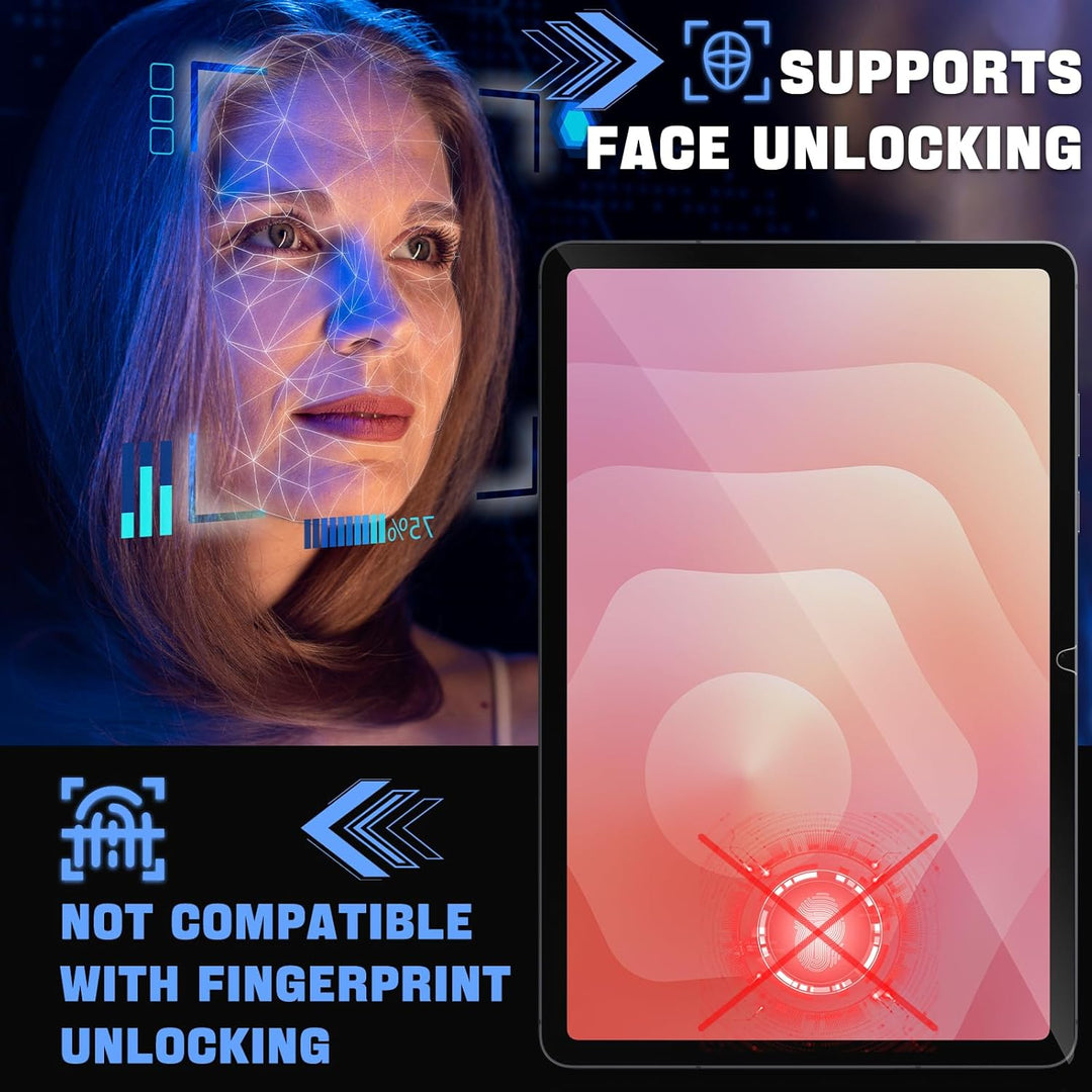 HeeYeal 360-Grad Privacy Schutzfolie für Samsung Galaxy Tab S11 (11 Zoll) 2025 Sichtschutz, Anti-Kra