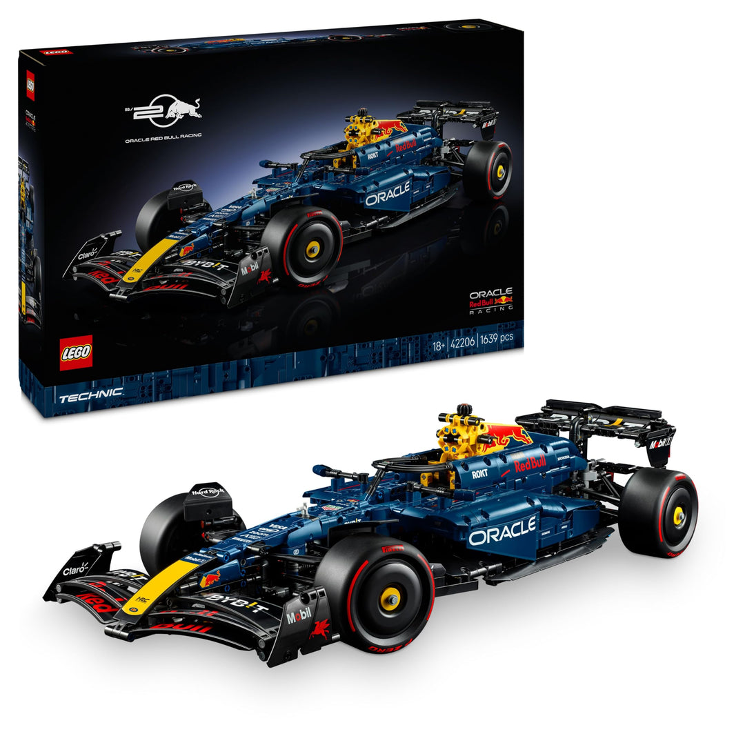 LEGO Technic Oracle Red Bull Racing RB20 F1 Rennauto Modell - Formel 1 Bauset zum Sammeln - V6-Motor