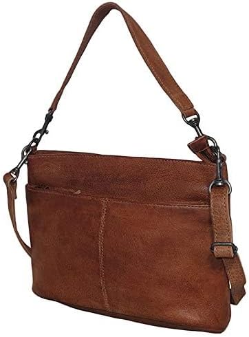 Bear Design Umhängetasche/Handtasche Callisto-Pelle Cognac, Cognac