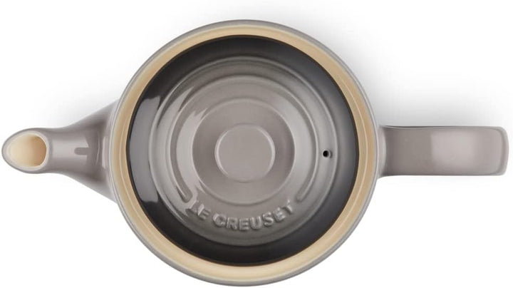 Le Creuset Hohe Kanne, Rund, 1,3 Liter, Steinzeug, Flint (Grau) Flint 1.3 Liter Steinzeug, Flint 1.3