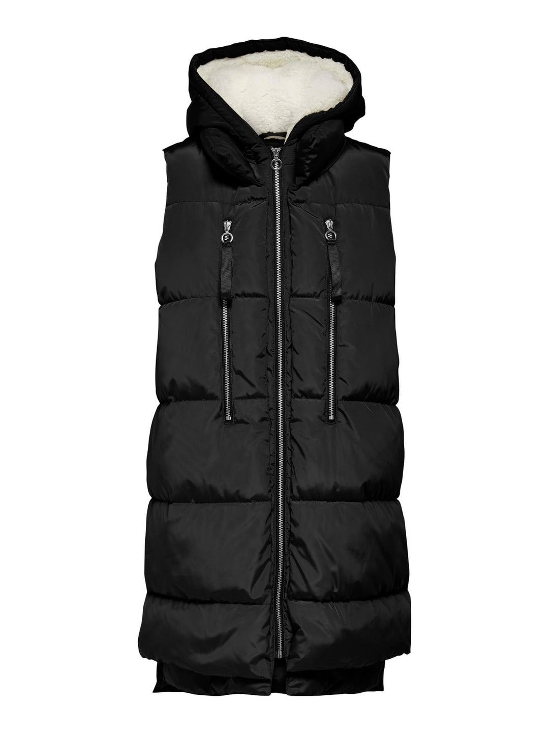 ONLY Damen Onlnewnora Puffer Waistcoat Life Cc Otw Pufferweste S Schwarz, S Schwarz