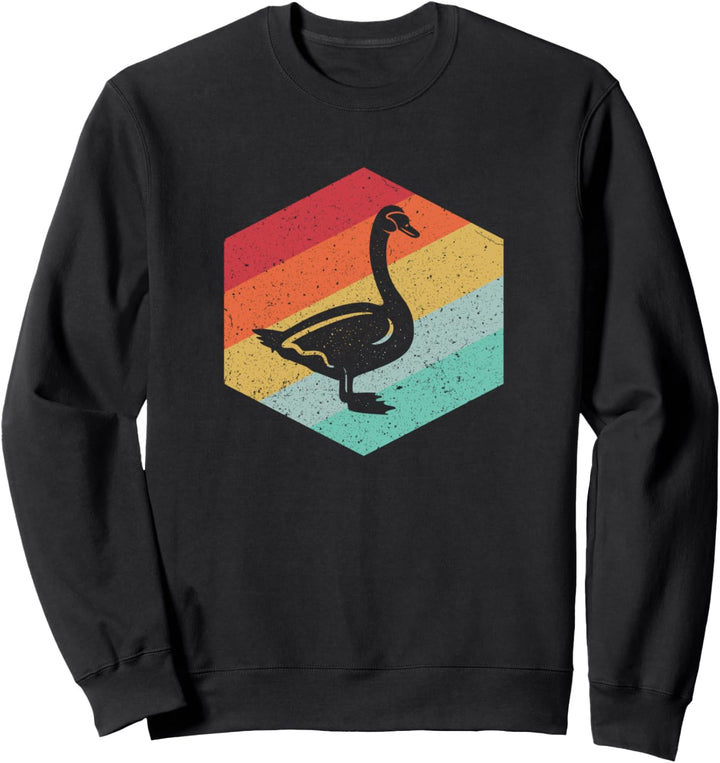 Retro Duck Vintage Duck Lover Gift Sweatshirt