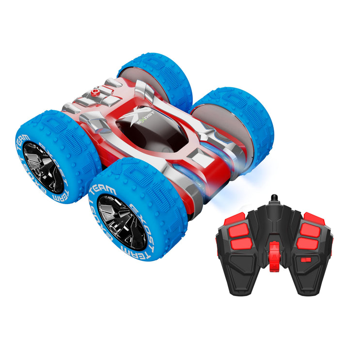Exost - Ferngesteuertes Auto 360 Cross Edition 10 Jahre – 360° Stunt Geländewagen – Stossfeste Karos