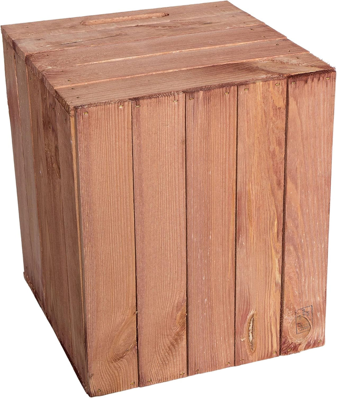 Holzkiste Aufbewahrungskiste Einschubkiste Schubladenbox Vintage Ocker passend für alle Kallaxregale