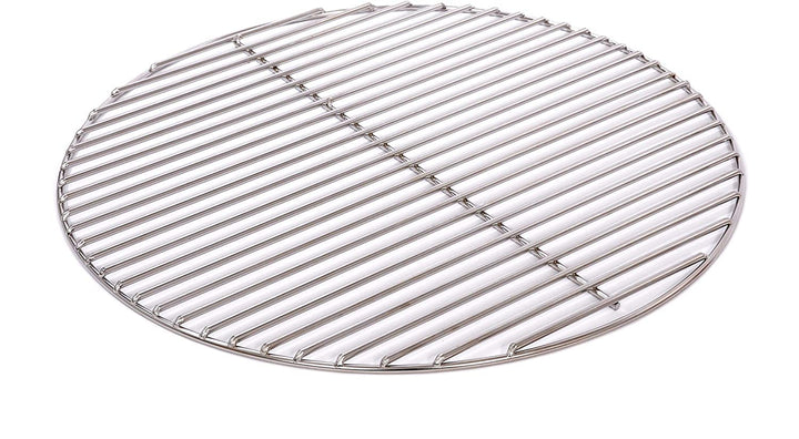Massiver Grillrost Ø 50 cm aus Edelstahl rostfrei und elektropoliert 6 mm für Grill rund, Kugelgrill