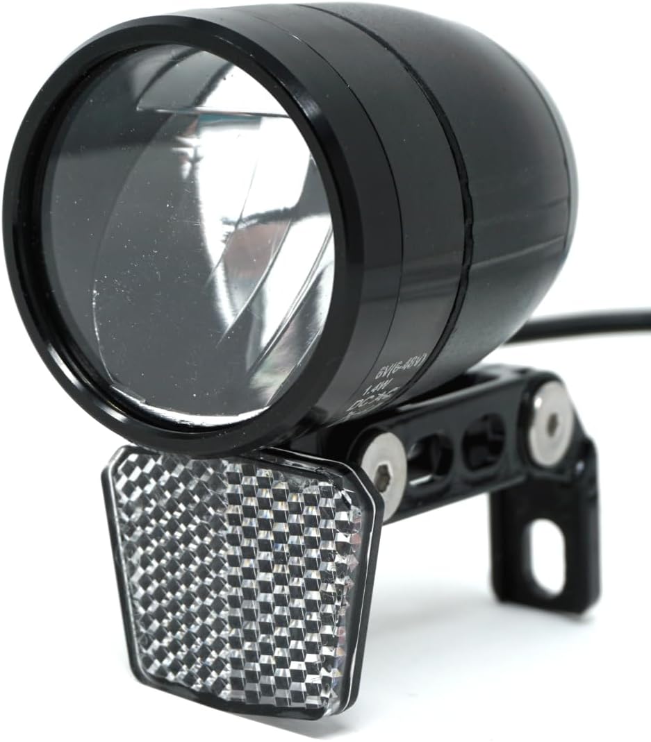CBK-MS E-Bike LED Scheinwerfer 100 Lux 6-48 Volt Beleuchtung Lampe StVZO