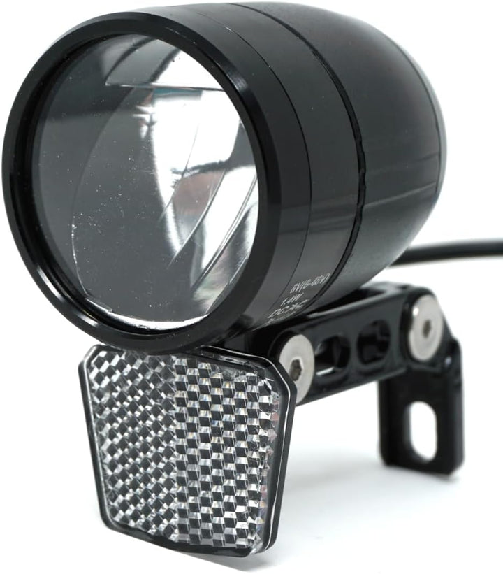 CBK-MS E-Bike LED Scheinwerfer 100 Lux 6-48 Volt Beleuchtung Lampe nach StVZO zugelassen