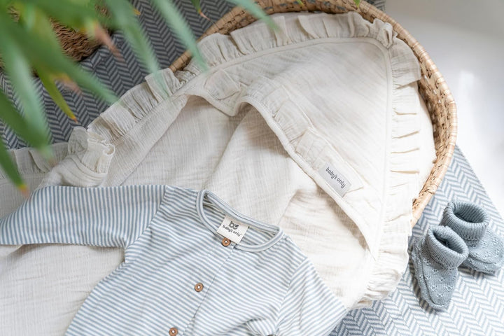 Baby's Only - Baby Kapuzendecke Calm - Einschlagdecke Babyschale - Maxi Cosi Decke - für 5-Punkt-Gur