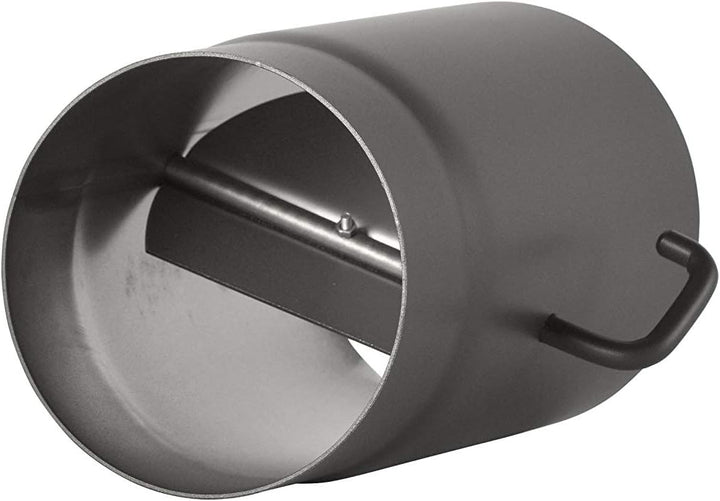 FIREFIX RD150/2D Ofenrohr aus 2 mm starken Stahl (Rauchrohr) in 150 mm Durchmesser, für Kaminöfen un