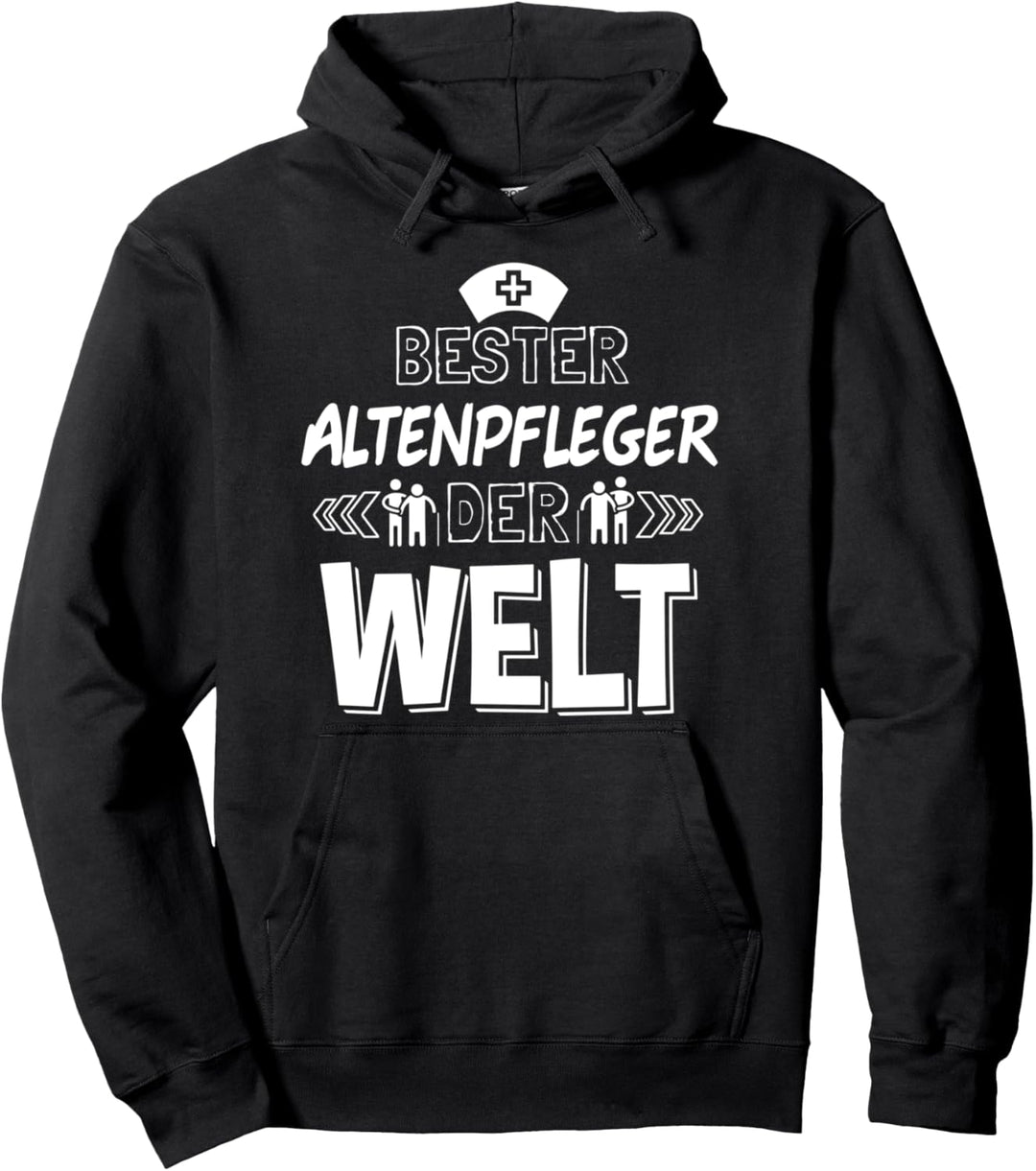 Pflegefachkraft Bester Altenpfleger der Welt Pflegekraft Pullover Hoodie