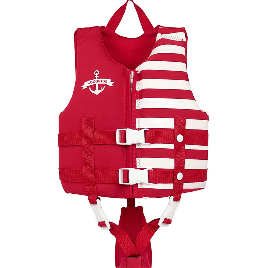 Kinder Schwimmweste Neopren Weste Schwimmjacke Kleinkinder Jungen Mädchen Bademode Schwimmen Jacke S