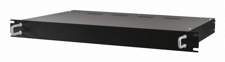 Blanko 480 mm (19") Rack-Leergehäuse 1 HE, Montagesatz
