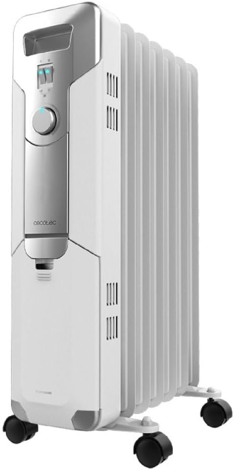 Cecotec Ölheizkörper ReadyWarm 7000 Space. 1500 W Ölheizkörper mit 7 heizrippen und 3 Leistungsstufe