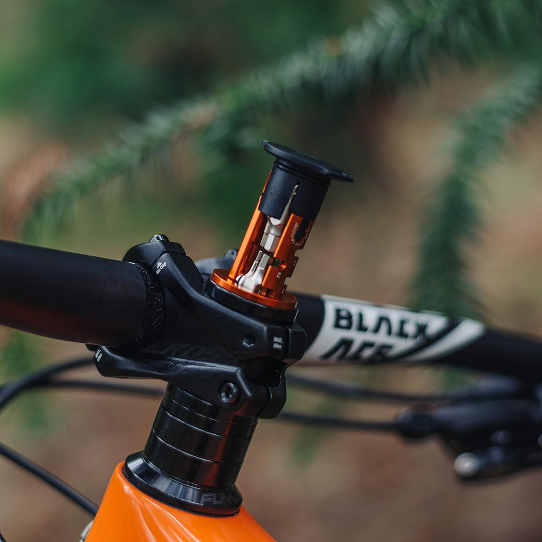 Granite Stash Multi-Tool Kit - Kompaktes Fahrradwerkzeug kann im Gabelschaft verstaut werden STANDAR