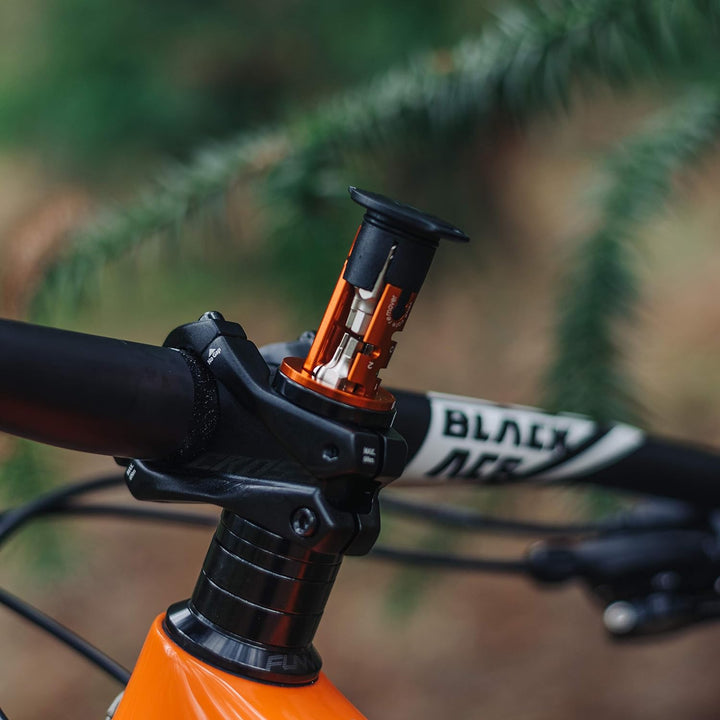 Granite Stash Multi-Tool Kit - Kompaktes Fahrradwerkzeug kann im Gabelschaft verstaut werden STANDAR