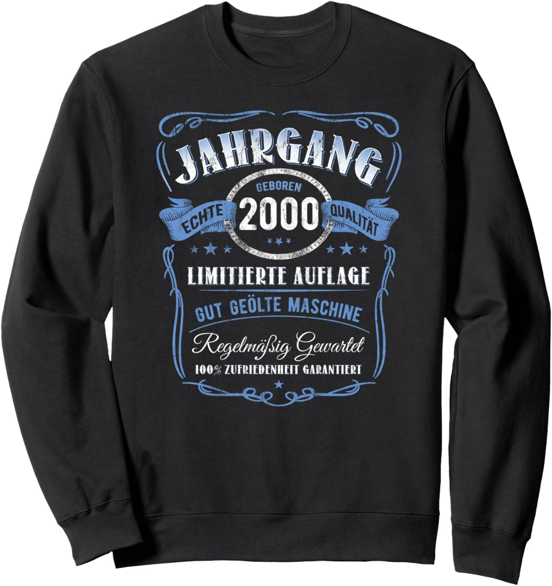 Jahrgang Geboren 2000 Die Lebende Legende 24 Geburtstag Sweatshirt