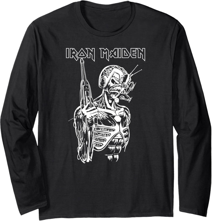 Iron Maiden - Somewhere in Time One Color Langarmshirt