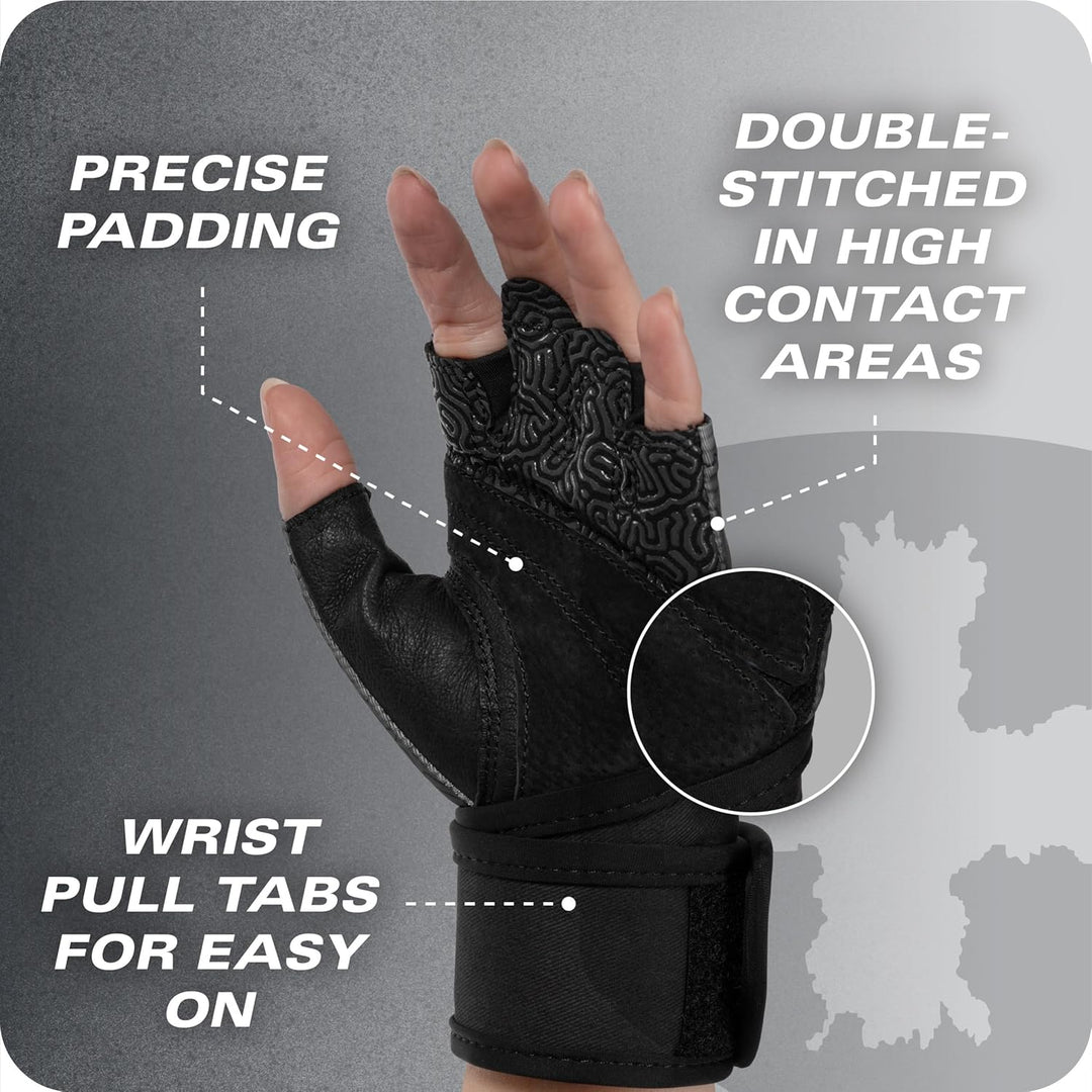 Harbinger Pro Wristwrap Handschuhe S carbon, S carbon