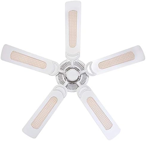 Westinghouse Lighting Deckenventilator, Ausführung in Weiss mit Wendeflügeln in Weiss/Weiss mit Ratt